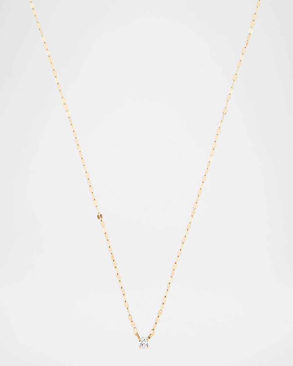 Girl's Solo Diamond Necklace